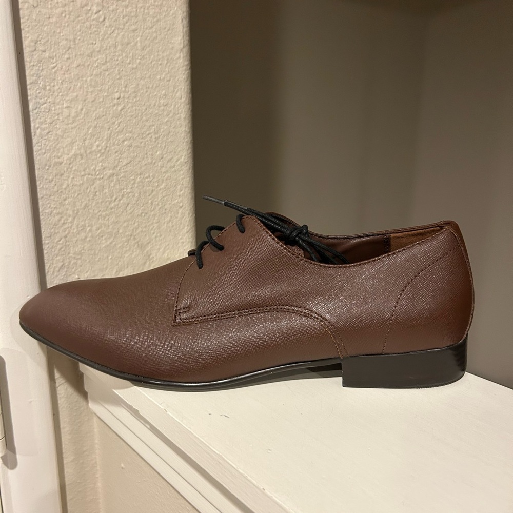 BP. Nordstrom Oxford Lace Up Brown Dress Shoes Mens Size 13M Brand New - Picture 6 of 10